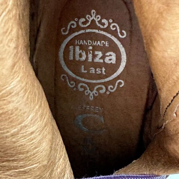 Jeffrey Campbell Handmade Ibiza Suede Platform Ankle Boot Wedge Patchwork Sz 6 - Picture 7 of 7